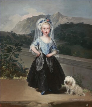 Francisco goya Painting - Retrato de María Teresa de Borbón y Vallabriga Francisco de Goya